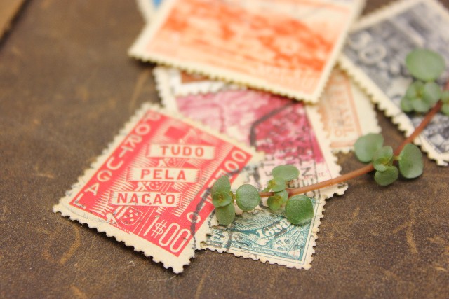 海外のアンティーク切手